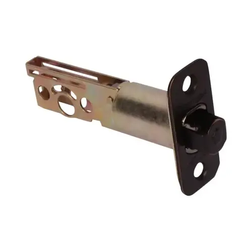 2-3/4" Passage Latch For Sliding Door Lock Venetian Bronze Finish