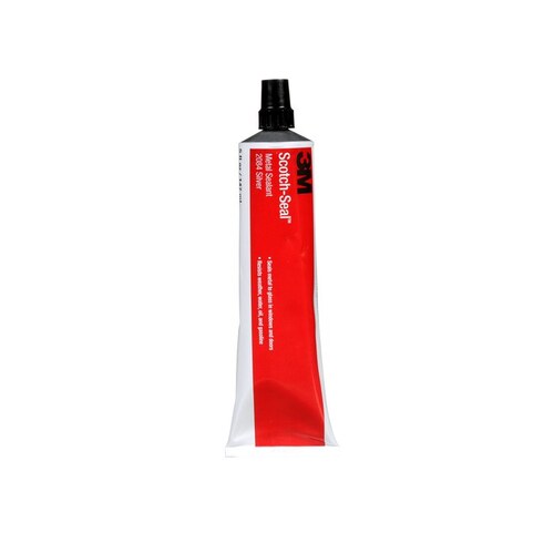 2084 Series General Purpose Metal Sealant, 5 oz Tube, Paste, Aluminum, 24 hr Curing