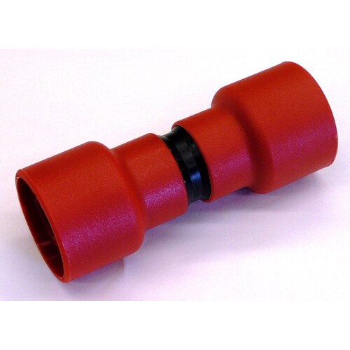 Hose End Adapter, 1 x 1-1/4 in Internal Hose Thread, Use With: 28334 Random Orbital Sanders Black