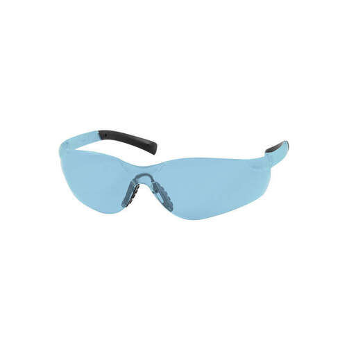 Bouton Optical 250 08 5503 Z14sn Universal Polycarbonate Standard Safety Glasses Light Blue Lens