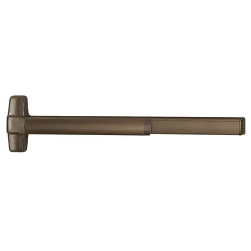 Concealed Vertical Rod Exit Devices Dark Oxidized Satin Bronze Oil Rubbed