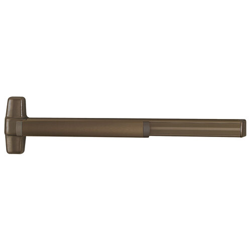 Concealed Vertical Rod Exit Devices Dark Oxidized Satin Bronze Oil Rubbed