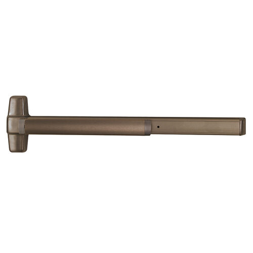 Von Duprin Concealed Vertical Rod Exit Devices Dark Oxidized Satin Bronze Oil Rubbed