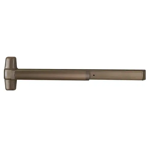 Concealed Vertical Rod Exit Devices Dark Oxidized Satin Bronze Oil Rubbed