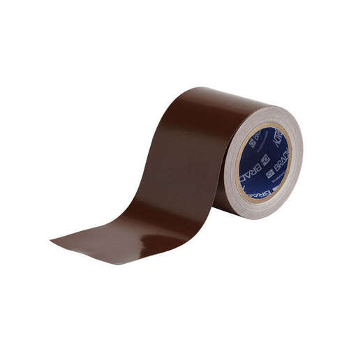 Brown Marking Tape - 4" Width x 100 ft Length - 0.004" Thick