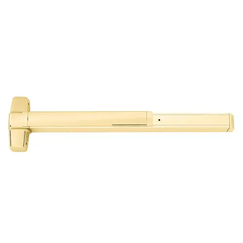 Concealed Vertical Rod Exit Devices Bright Brass