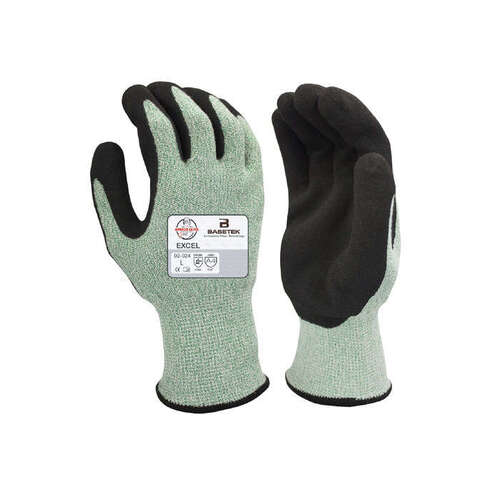 Armor Guys 020242X Excel Black/Green HDPE/Nitrile Foam CutResistant