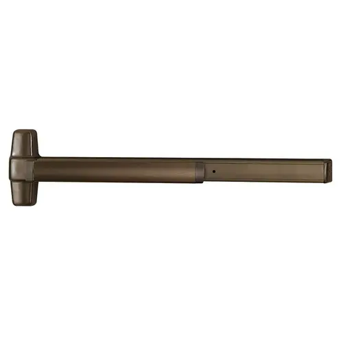 Concealed Vertical Rod Exit Devices Dark Bronze Anodized Aluminum