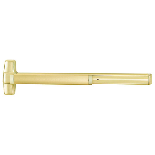 Von Duprin Concealed Vertical Rod Exit Devices Satin Brass