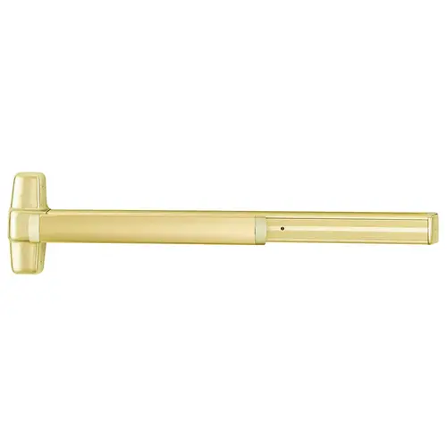 Von Duprin Concealed Vertical Rod Exit Devices Satin Brass