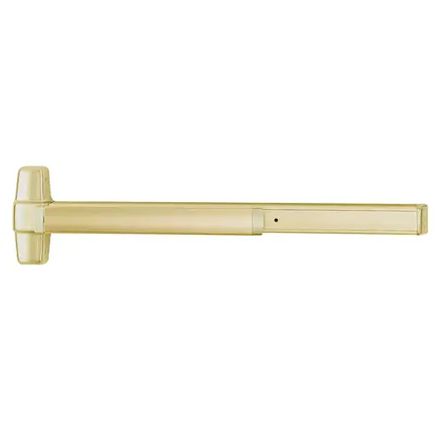 Von Duprin Concealed Vertical Rod Exit Devices Satin Brass