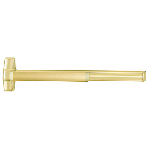 Von Duprin Concealed Vertical Rod Exit Devices Satin Brass