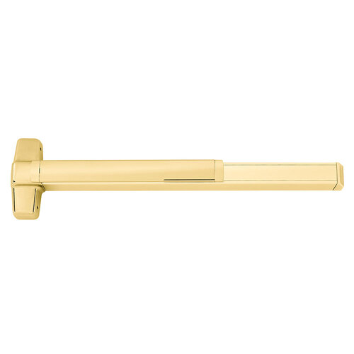 Motorized Exit Devices Bright Brass