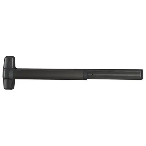 Von Duprin Concealed Vertical Rod Exit Devices Black Anodized Aluminum