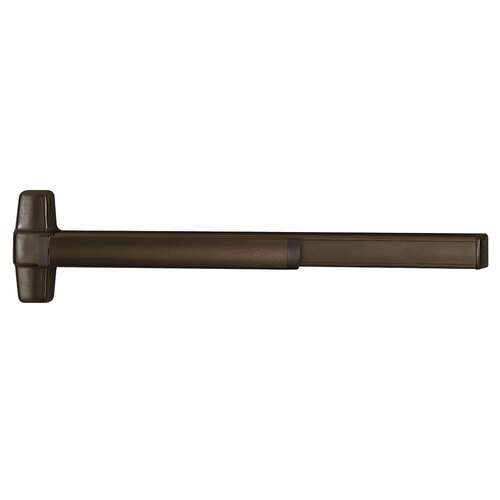 Von Duprin Concealed Vertical Rod Exit Devices Dark Bronze Anodized Aluminum