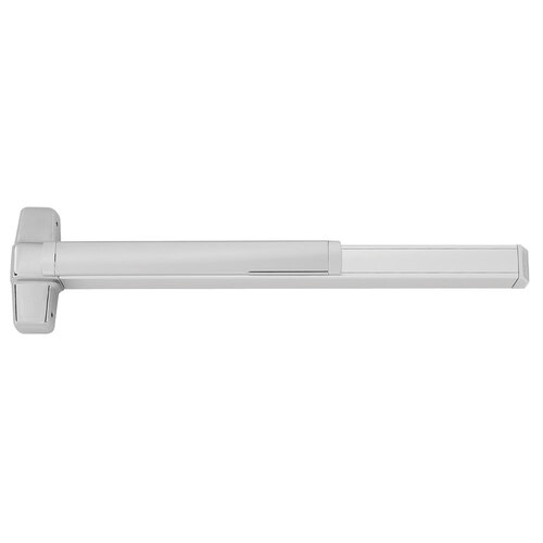 Concealed Vertical Rod Exit Devices Bright Chrome
