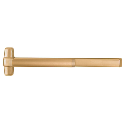Motorized Exit Devices Satin Bronze Clear Coated