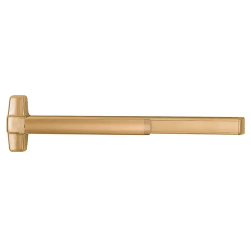 Delayed Egress Exit Device Satin Bronze Clear Coated