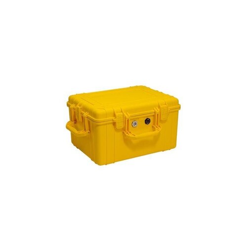 R550 Yellow Polyethylene Equipment Case - 13" Width - 22" Length - 18" Height