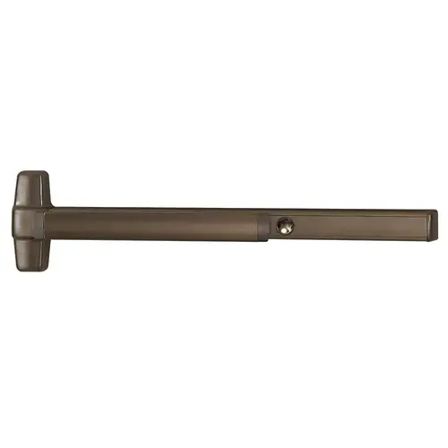 Concealed Vertical Rod Exit Devices Dark Oxidized Satin Bronze Oil Rubbed