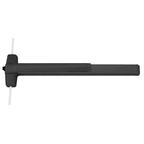 Three-Point Locking Exit Devices Black Anodized Aluminum