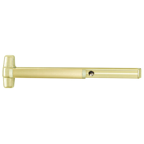 Von Duprin Concealed Vertical Rod Exit Devices Satin Brass