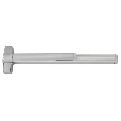 Delayed Egress Exit Device Satin Aluminum Clear Anodized