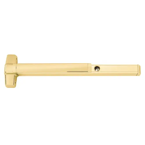 Von Duprin Concealed Vertical Rod Exit Devices Bright Brass