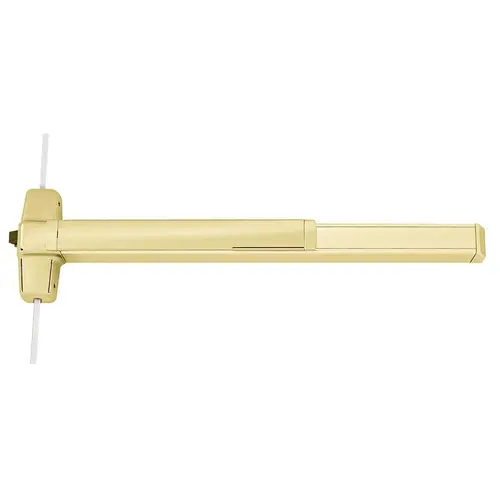 Von Duprin Three-Point Locking Exit Devices Satin Brass