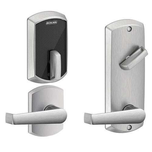 Deadbolts and Deadlatches Satin Chrome