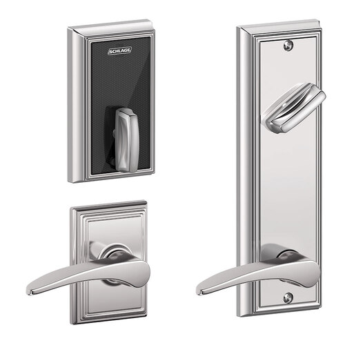 Deadbolts and Deadlatches Bright Chrome