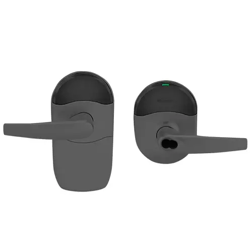 Wireless Cylindrical Lock Flat Black Coated