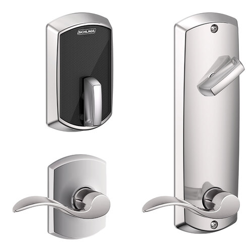 Deadbolts and Deadlatches Bright Chrome