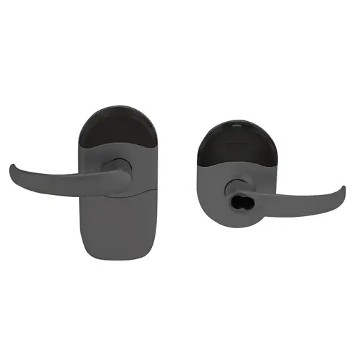 Wireless Cylindrical Lock Flat Black Coated