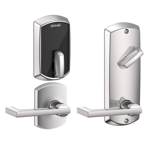 Deadbolts and Deadlatches Bright Chrome