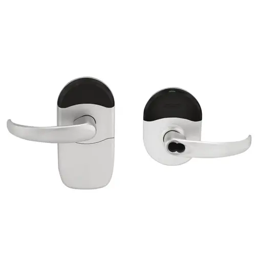 Wireless Cylindrical Lock Satin Chrome