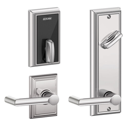 Deadbolts and Deadlatches Bright Chrome