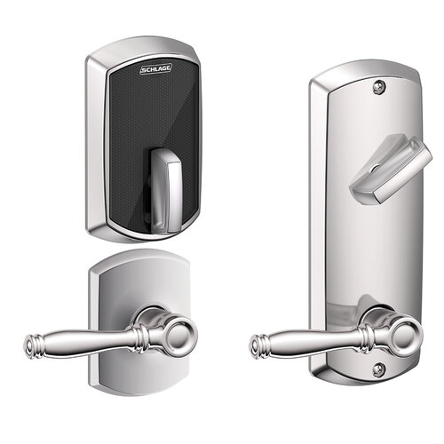 Deadbolts and Deadlatches Bright Chrome