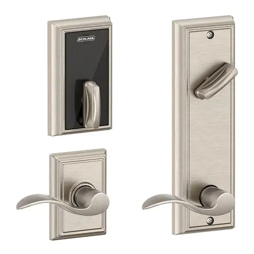 Deadbolts and Deadlatches Satin Nickel Plated Clear Coated