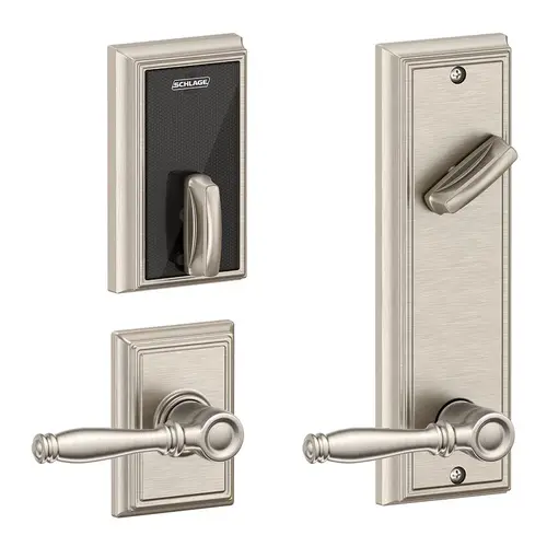 Deadbolts and Deadlatches Satin Nickel Plated Clear Coated