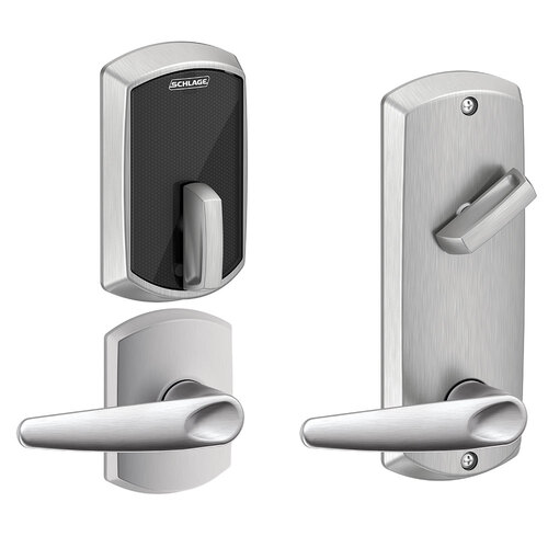 Deadbolts and Deadlatches Satin Chrome