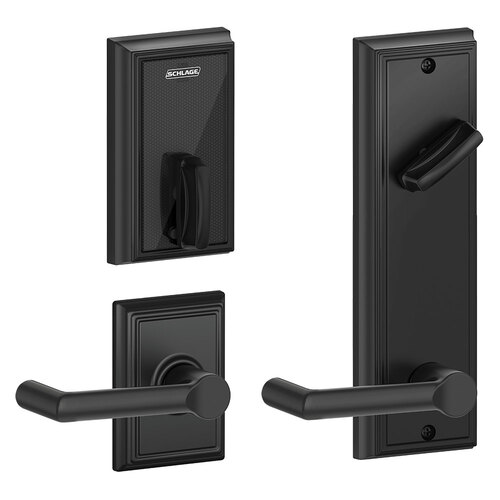 Deadbolts and Deadlatches Flat Black Coated