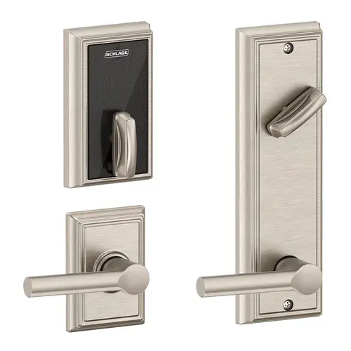 Deadbolts and Deadlatches Satin Nickel Plated Clear Coated