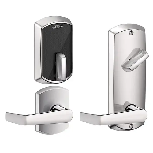 Deadbolts and Deadlatches Bright Chrome