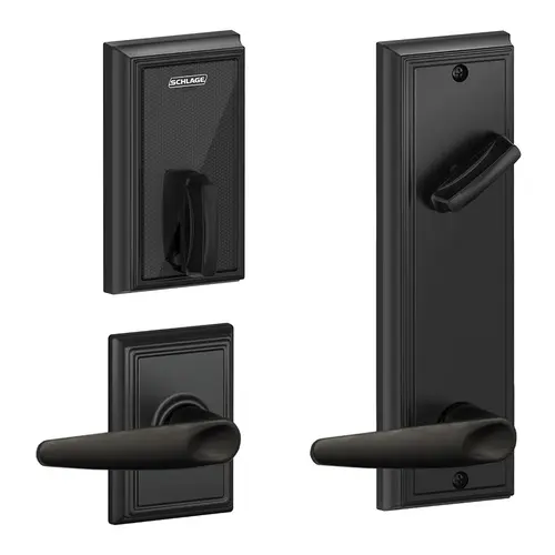 Deadbolts and Deadlatches Flat Black Coated