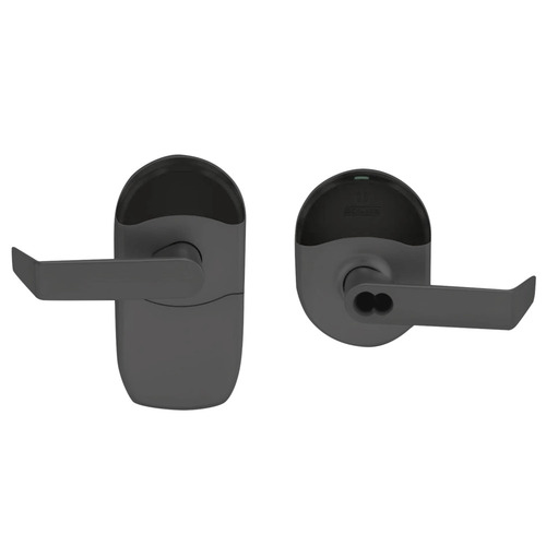 Wireless Cylindrical Lock Flat Black Coated