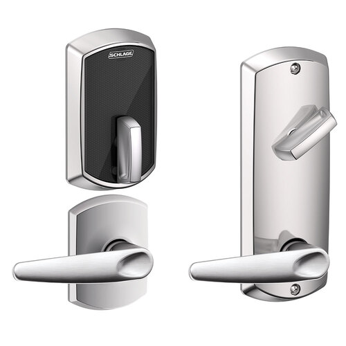 Deadbolts and Deadlatches Bright Chrome