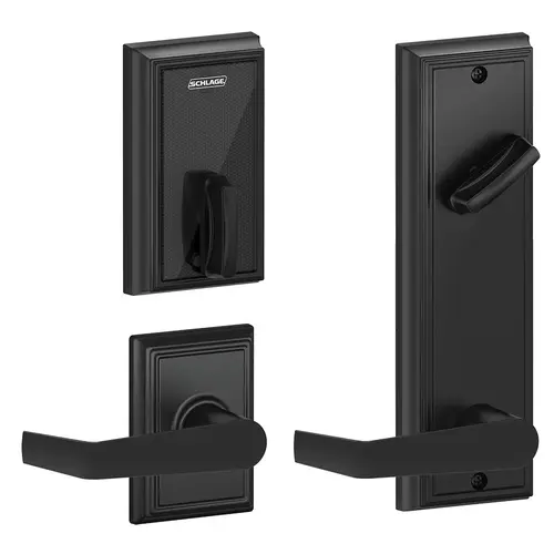 Deadbolts and Deadlatches Flat Black Coated