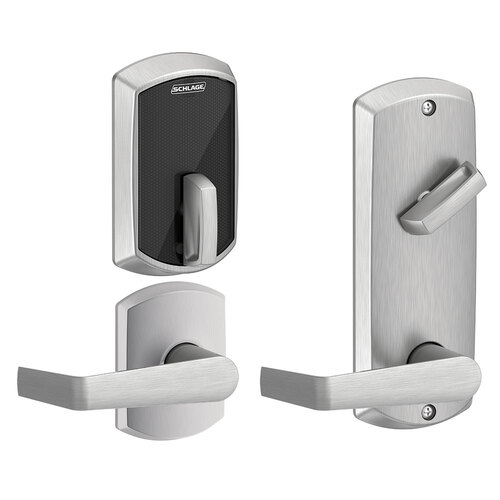 Deadbolts and Deadlatches Satin Chrome