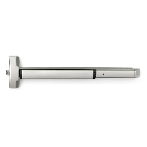 Fire Rated 4' Rim Exit Only Exit Device Satin Stainless Steel Finish